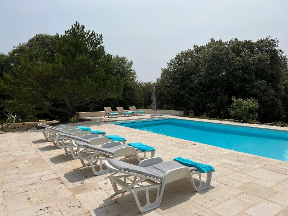 Luxurious Family House With Pool In Ardeche. Villa Les Vans