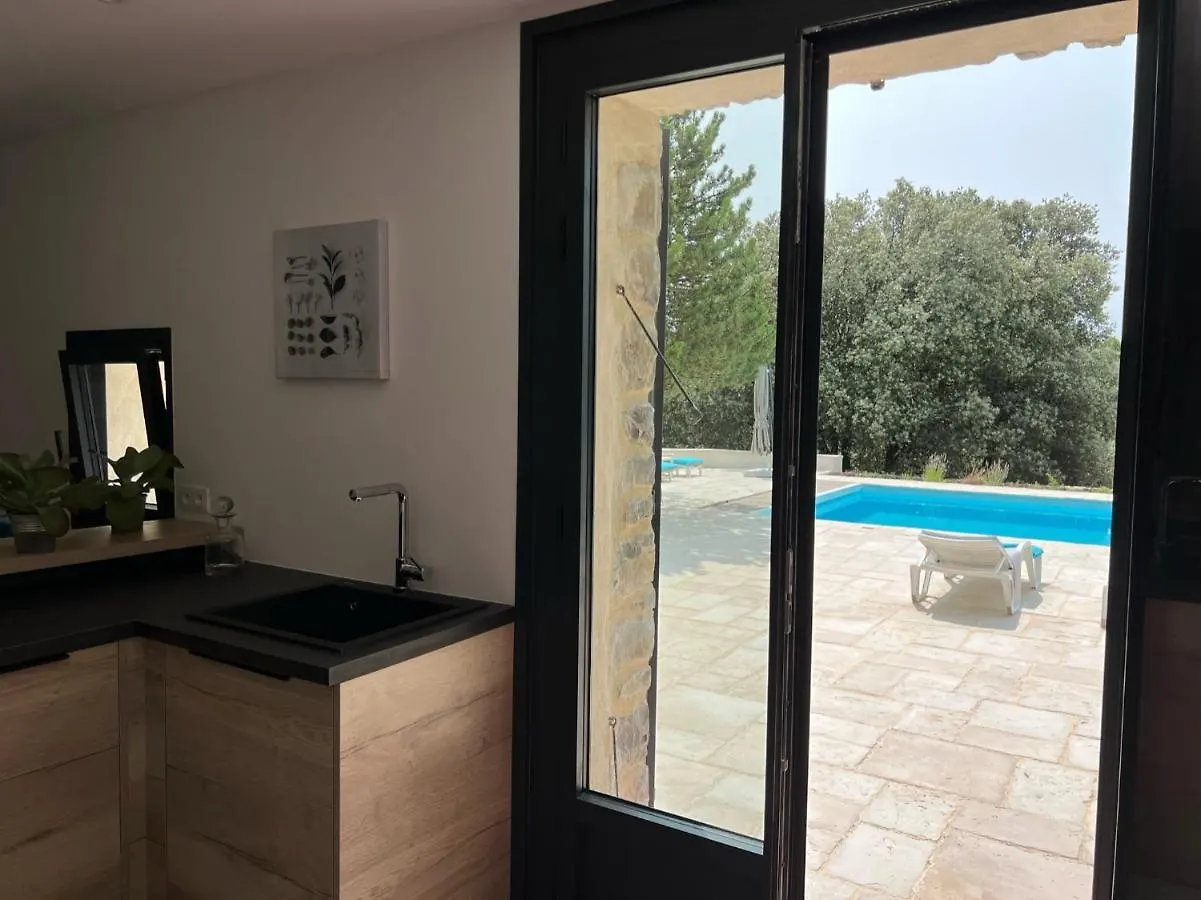 Luxurious Family House With Pool In Ardeche. Villa Les Vans